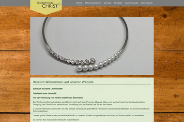 goldschmiede-christ.de - Juwelier Oberhausen