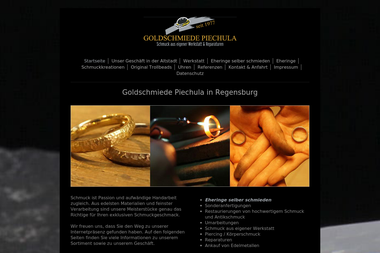 goldschmiede-piechula.de - Juwelier Regensburg