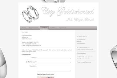 city-goldschmied.de/kontakt - Juwelier Rheinbach