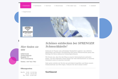 schmuck-sprenger.de - Juwelier Schramberg