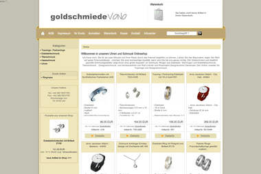 goldschmiede-vono.de/onlineshop - Juwelier Schwerin
