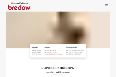juwelier-bredow.de - Juwelier Versmold