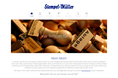 stempelmueller.com - Graveur Bremen