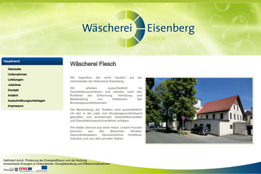 waescherei-flesch-eisenberg.de - Reinigungskraft Eisenberg