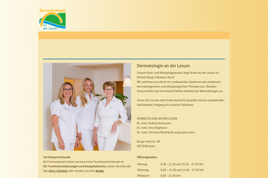 derma-lesum.de - Dermatologie Bremen