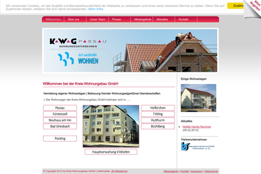 kwg-passau.de - Blockhaus Vilshofen An Der Donau