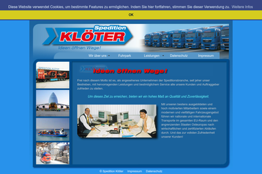 kloeter-spedition.de - Kleintransporte Babenhausen