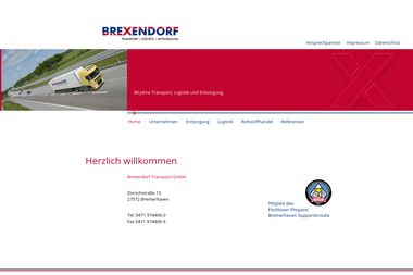 brexendorf.de - Kleintransporte Bremerhaven
