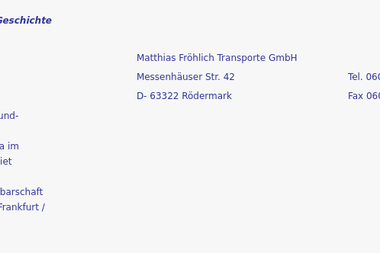 matthias-froehlich-transporte.de/start.html - Kleintransporte Rödermark