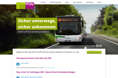 fov-flattichbus.de - Kleintransporte Vaihingen An Der Enz