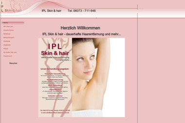 ipl-skin-and-hair.de - Kosmetikerin Babenhausen