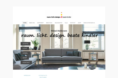 raumlichtdesign-beatekindler.weebly.com - Elektronikgeschäft Heilbronn