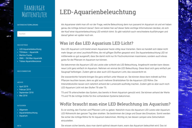led-aquariumbeleuchtung.de - Elektronikgeschäft Lüneburg