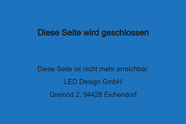 led-design-gmbh.de - Elektronikgeschäft Passau