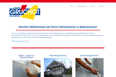 maler-johanngruchot.de - Malerbetrieb Babenhausen