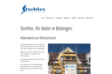 maler-strehler.de - Malerbetrieb Bobingen