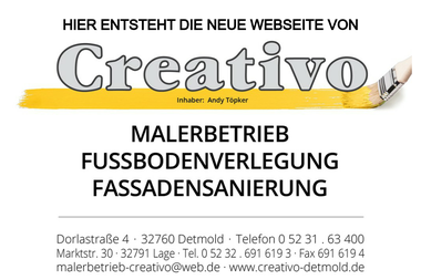 creativo-detmold.de - Malerbetrieb Detmold