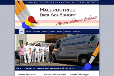 dirk-schoenhoff.de - Malerbetrieb Hagen