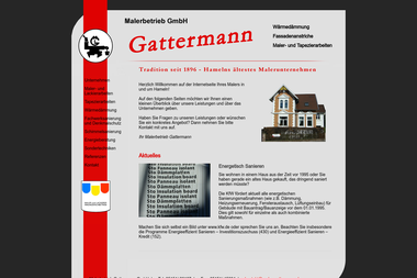 maler-gattermann.de - Malerbetrieb Hameln