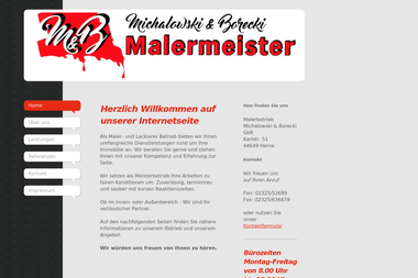 maler-michalowski.de - Malerbetrieb Herne