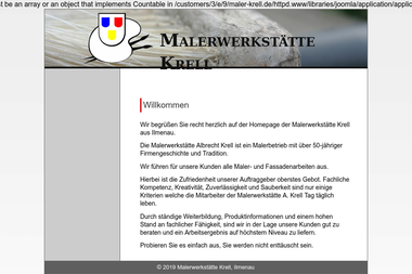 maler-krell.de - Malerbetrieb Ilmenau