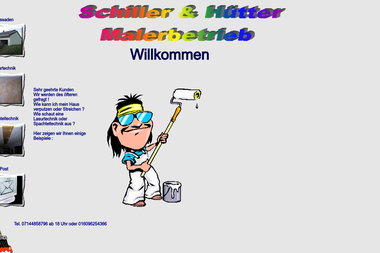 schiller-huetter-malerbetrieb.de - Malerbetrieb Marbach Am Neckar