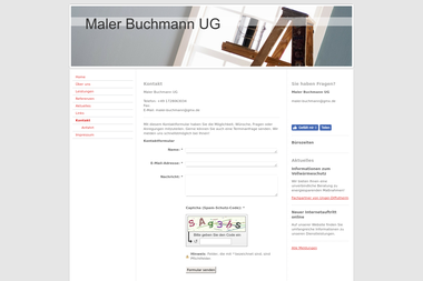 maler-buchmann.eu/kontakt - Malerbetrieb Merzig