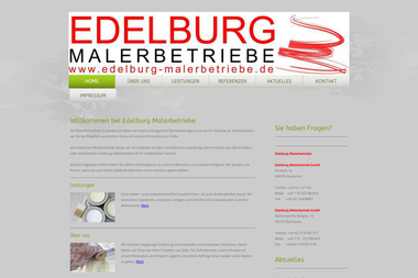 edelburg-malerbetriebe.de - Malerbetrieb Osnabrück