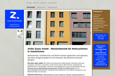 zeyer-malerbetrieb.de - Malerbetrieb Saarbrücken