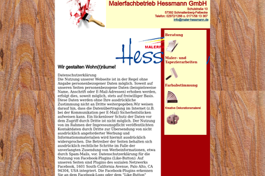 maler-hessmann.de - Malerbetrieb Schmallenberg