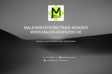 maler-muenzer.de - Malerbetrieb Stockach