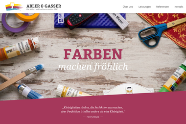 abler-gasser.de - Malerbetrieb Wangen Im Allgäu