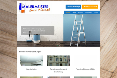 malermeister-sven-konrad.de - Malerbetrieb Wittenberge