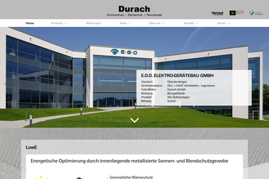 durach.com - Markisen, Jalousien Leutkirch Im Allgäu