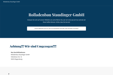 rolladenbau-staudinger.de - Markisen, Jalousien Regensburg