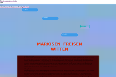 markisen-witten.de - Markisen, Jalousien Witten