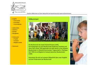musikschule-shk.de - Musikschule Eisenberg