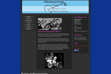gitarrenschule-blue-music.de - Musikschule Freiberg