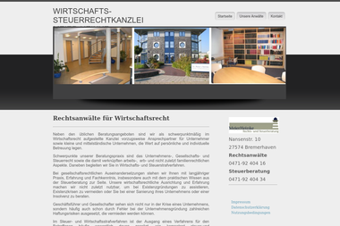 wirtschafts-steuerrechtkanzlei.de - Notar Bremerhaven