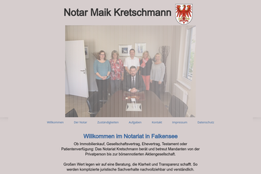 notar-kretschmann.de - Notar Falkensee