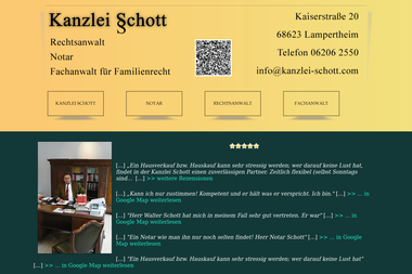 kanzlei-schott.com - Notar Lampertheim