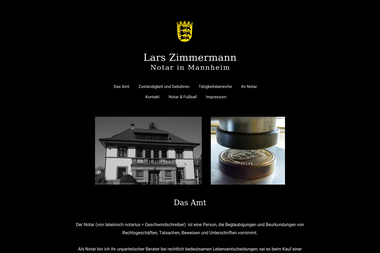 notar-zimmermann.de - Notar Mannheim