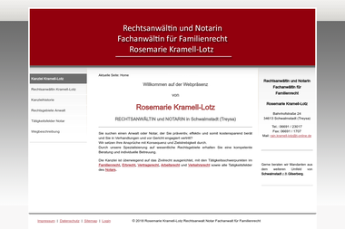 rechtsanwalt-notar-kramell-lotz.de - Notar Schwalmstadt