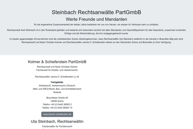 steinbach-braunfels.de - Notar Solms