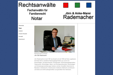 rechtsanwaelte-rademacher.com/team - Notar Tornesch