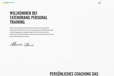 tatendrang-training.de - Personal Trainer Senden