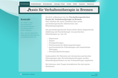 psychotherapeutische-praxis-bremen.de - Psychotherapeut Bremen