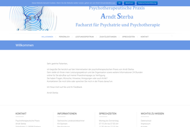 praxis-sterba.de - Psychotherapeut Freiberg