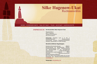 hagenow-ukat.de/impressum.html - Anwalt Glauchau