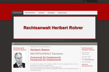 rechtsanwalt-rohrer.de - Anwalt Konstanz